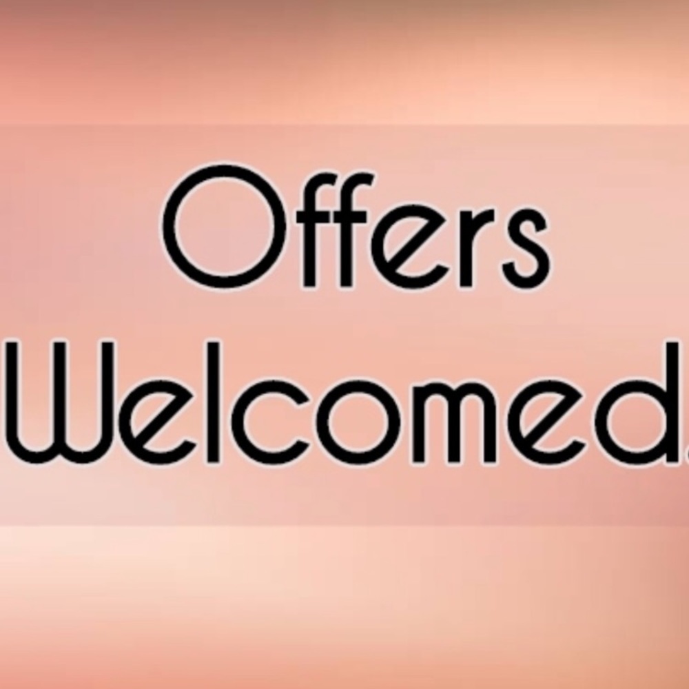 Will consider all offers and open to negotiation